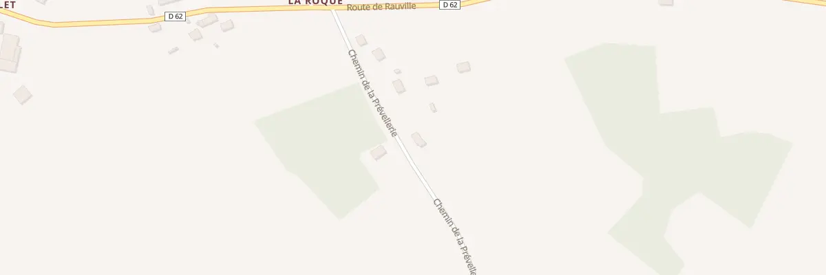 Plan du 56 Che de la Prévellerie à Sottevast