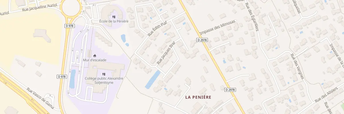 Plan du 12 Rue jacques brel à Aizenay