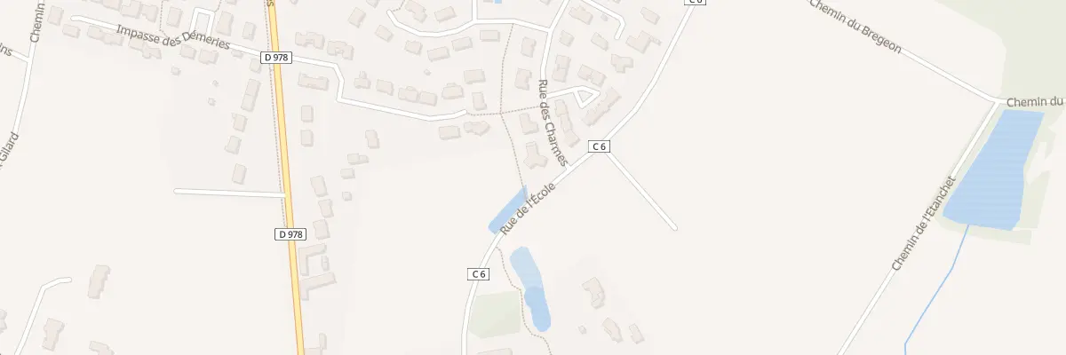 Plan du 1 Rue des charmes à La Chapelle-Palluau