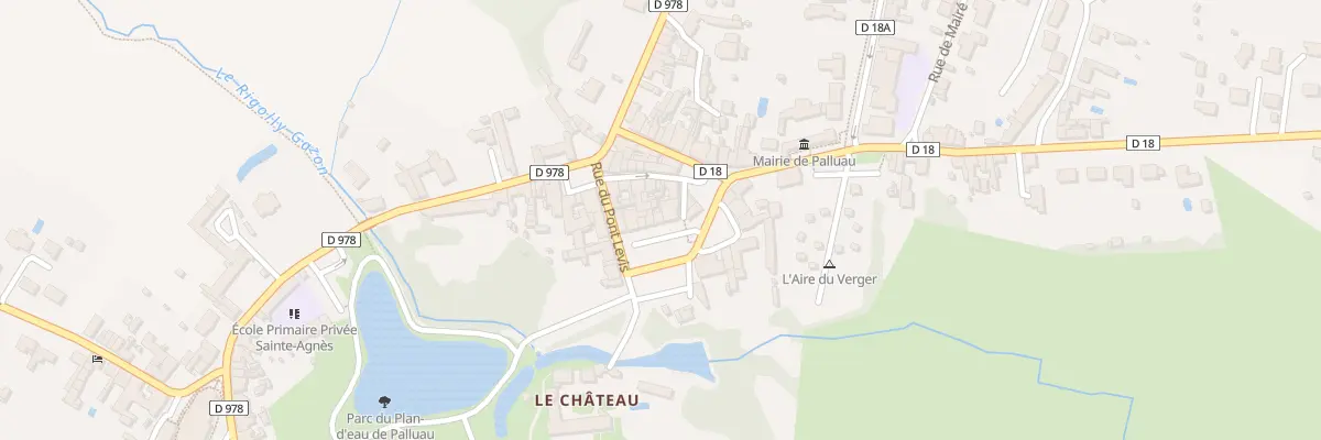 Plan du 2 Pl Philippe de Clerembault à Palluau