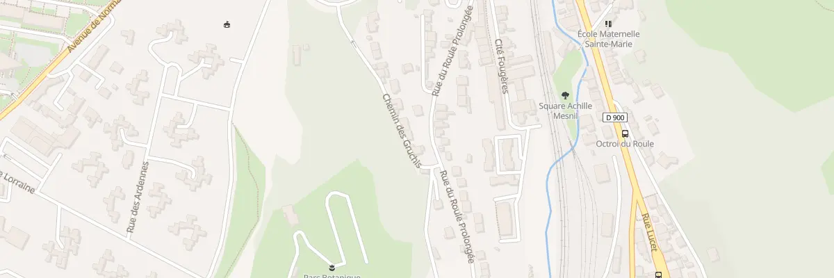 Plan du 66 Rue du Roule Prolongée à Cherbourg-en-Cotentin