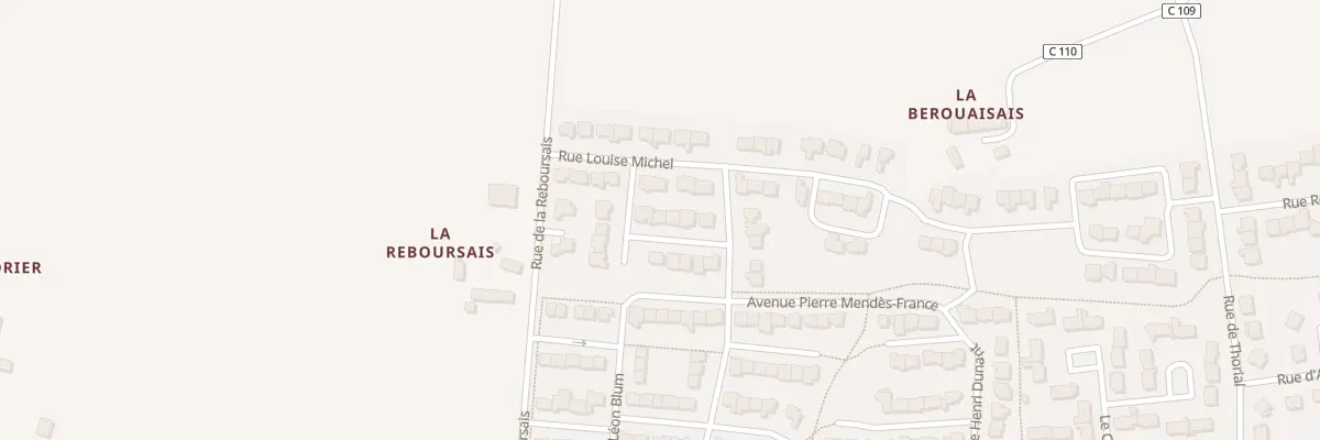 Plan du 8 Rue Kieffer à Saint-Aubin-d’Aubigné