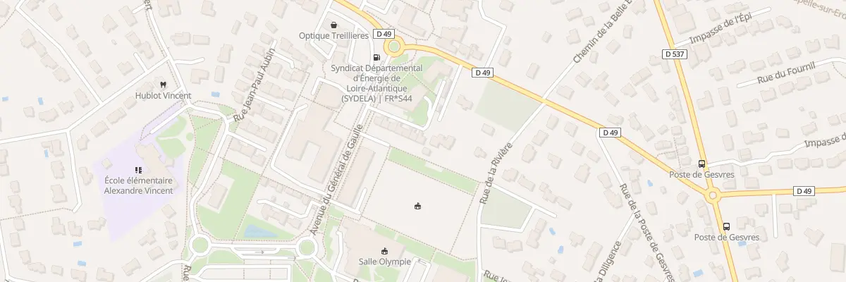 Plan du 14 Rue émile savary à Treillières