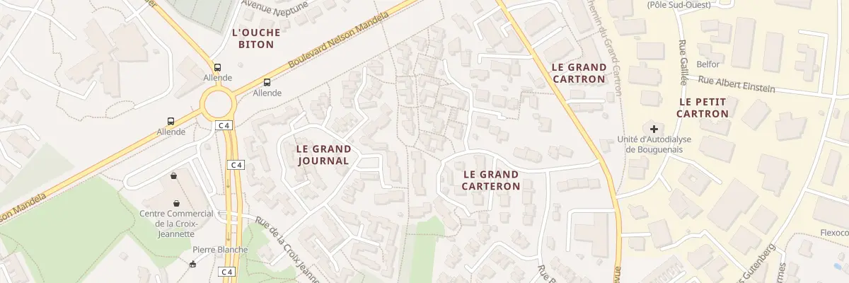 Plan du 14 Rue Maurice Audin à Bouguenais