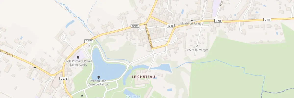 Plan du 9 Pl Philippe de Clerembault à Palluau