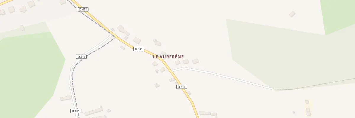 Plan du 33 Le Vurfrene à Tollevast