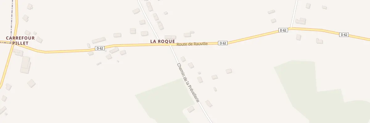 Plan du 62 Che de la Prévellerie à Sottevast