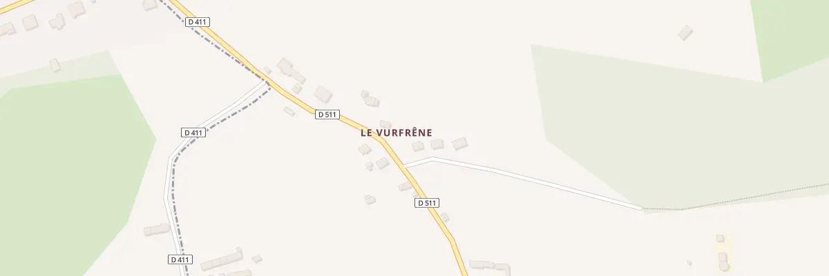Plan du 33 Le Vurfrene à Tollevast