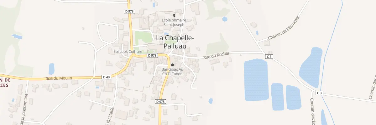 Plan du 1 Rue du vieux bourg à La Chapelle-Palluau
