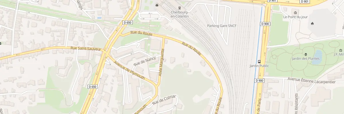 Plan du 4B Rue du Roule à Cherbourg-en-Cotentin