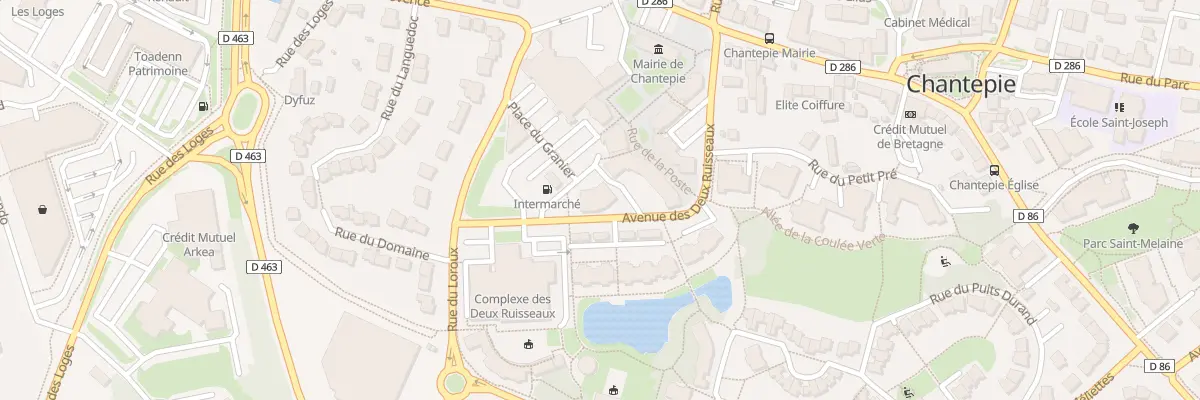 Plan du 20 Pl du Granier à Chantepie