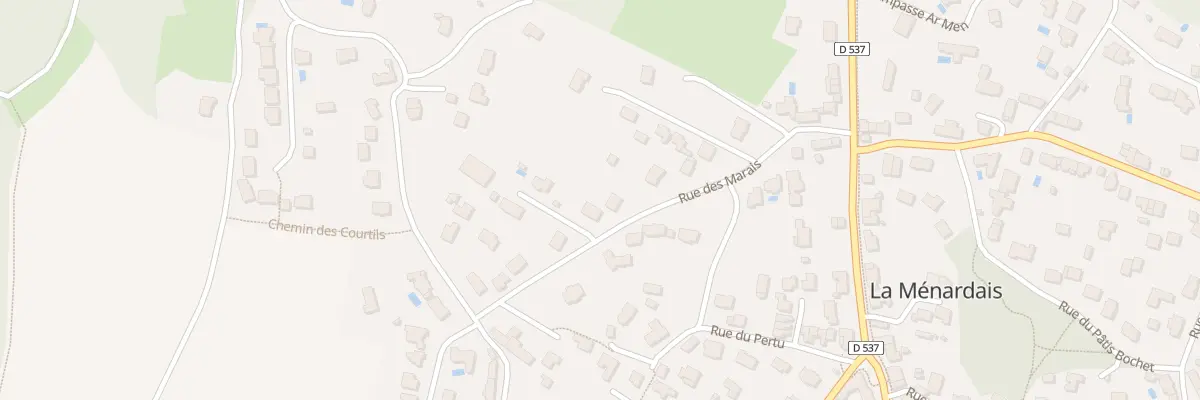 Plan du 28 Rue des marais à Treillières