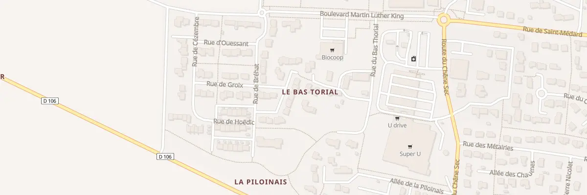 Plan du 13 Rue de Batz à Saint-Aubin-d’Aubigné