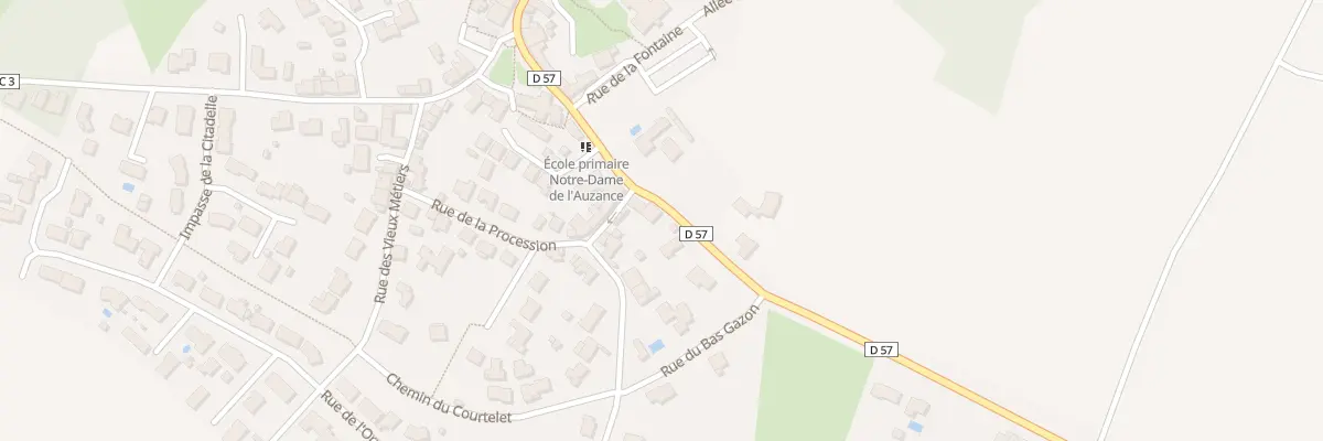 Plan du 16 Rue de l’Auzance à Saint-Georges-de-Pointindoux