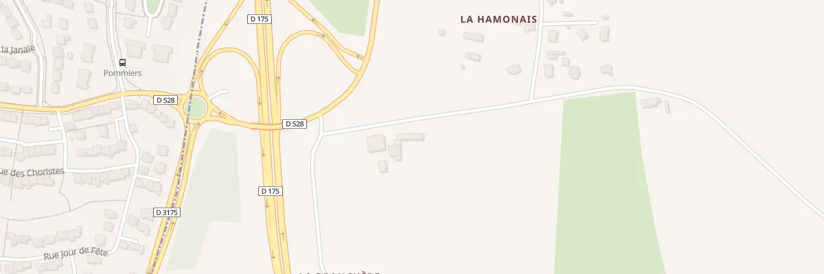 Plan du 5037 La Hamonnais à Mouazé