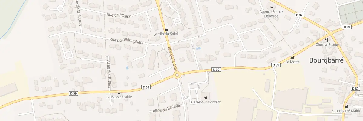 Plan du 30 Rue d’Orgères à Bourgbarré