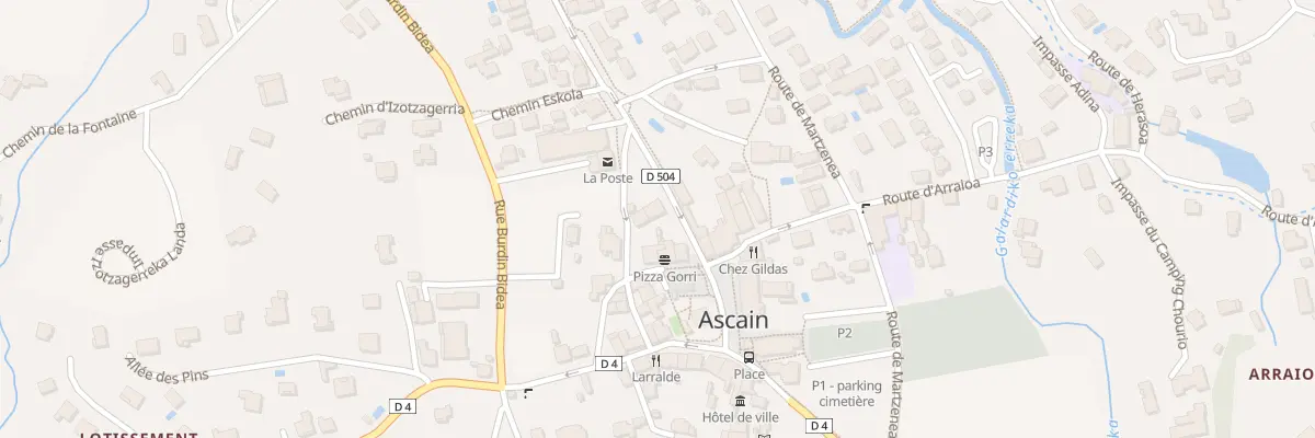 Plan du 129 Rue Ernest Fourneau à Ascain