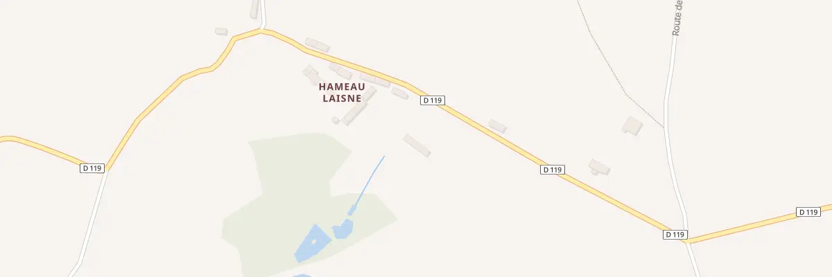 Plan du 307 Rte de l’Eau Marvie à Brix