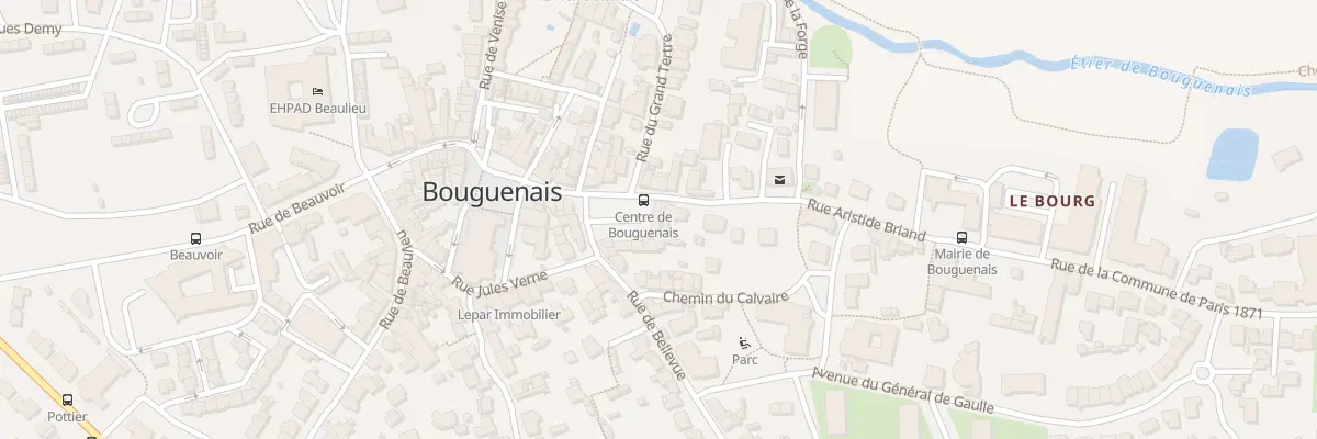 Plan du 8 Pl de la République à Bouguenais