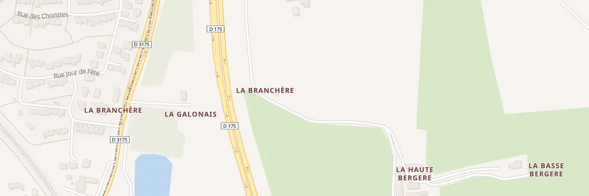 Plan du 5159 La Haute Bergere à Mouazé