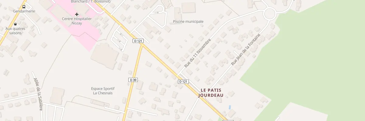 Plan du 33B Rue du 11 Novembre à Nozay