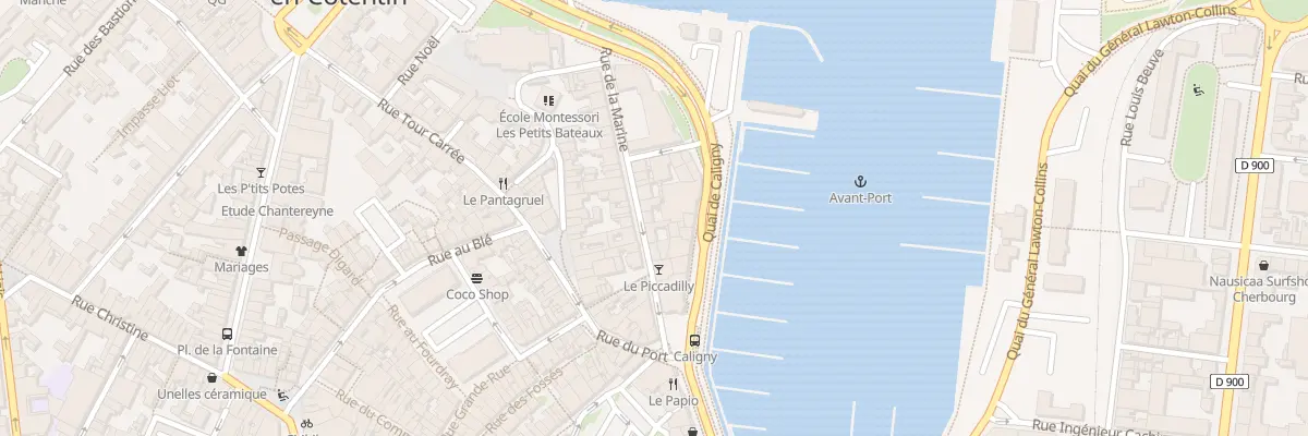 Plan du 13 Rue de la Marine - Cherbourg à Cherbourg-en-Cotentin