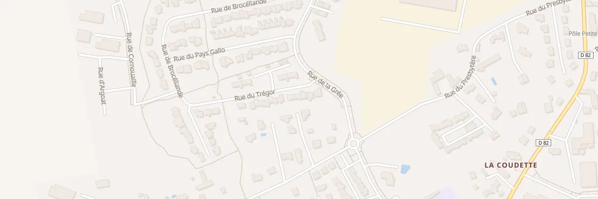 Plan du 7 Rue du Trégor à Bourgbarré