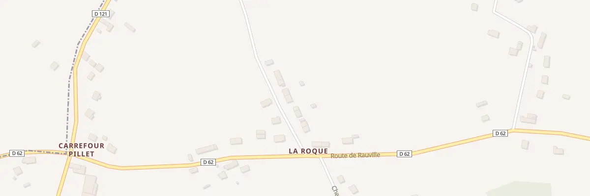 Plan du 70 Rte de Rauville à Sottevast