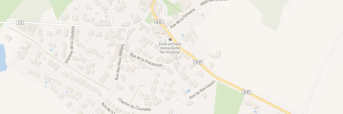 Plan du 4 Rue du Pont de pierre à Saint-Georges-de-Pointindoux