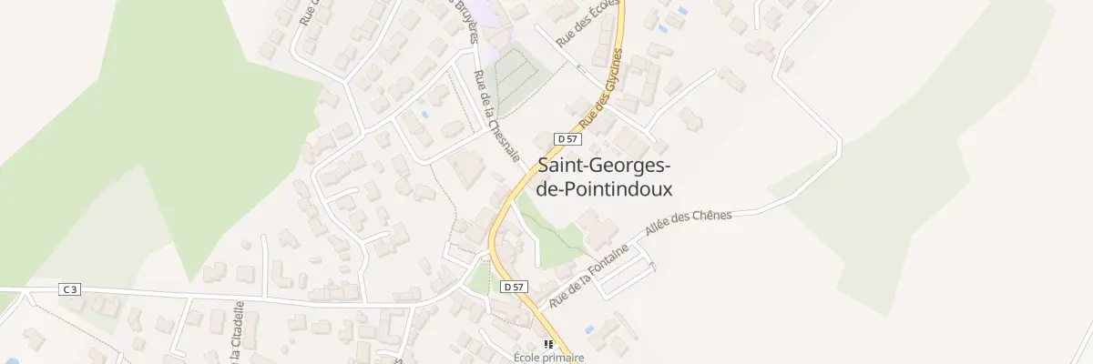Plan du 6 Rue des Glycines à Saint-Georges-de-Pointindoux