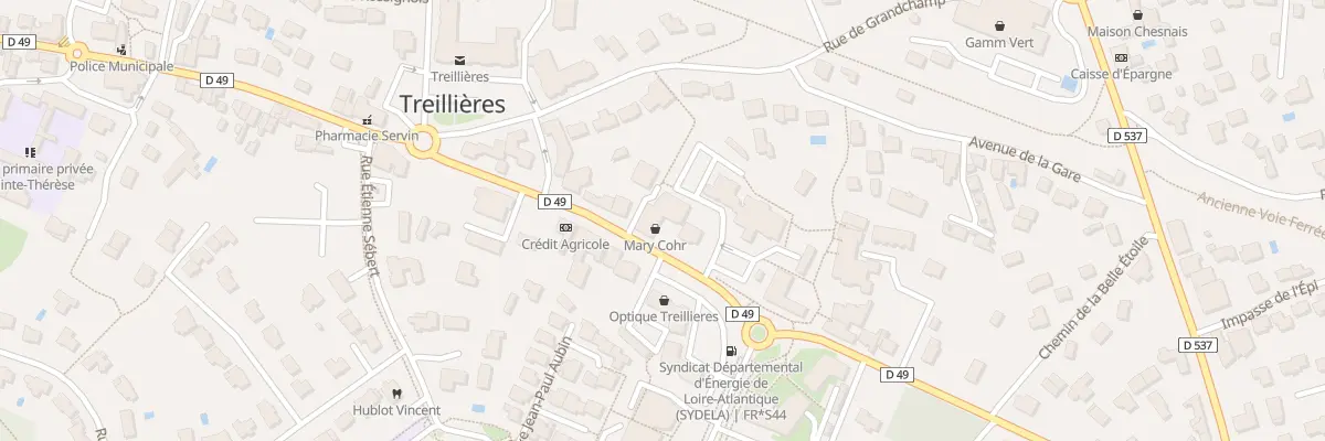 Plan du 2 Imp Athéna à Treillières