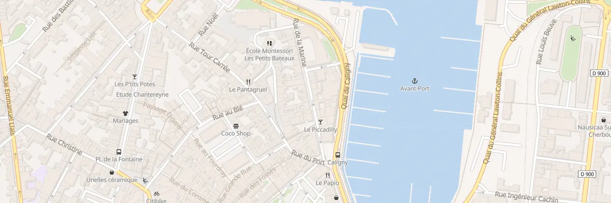Plan du 26 Rue de la Marine - Cherbourg à Cherbourg-en-Cotentin