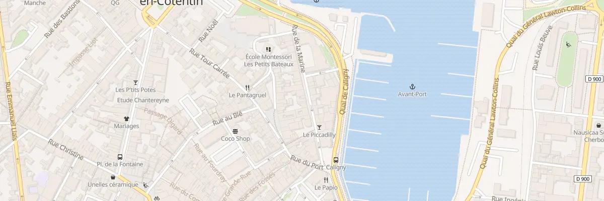 Plan du 24 Rue de la Marine - Cherbourg à Cherbourg-en-Cotentin