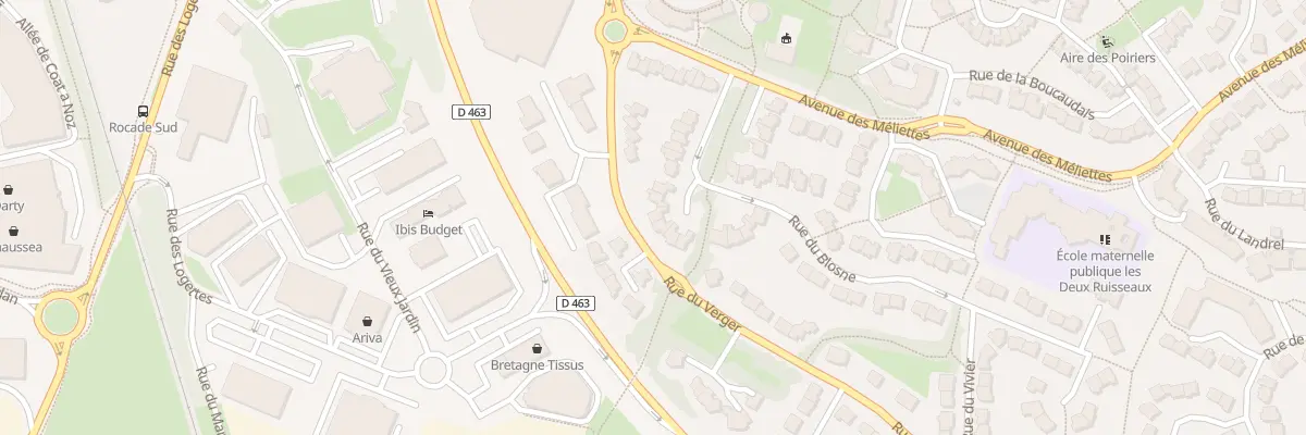Plan du 18 Rue du Blosne à Chantepie