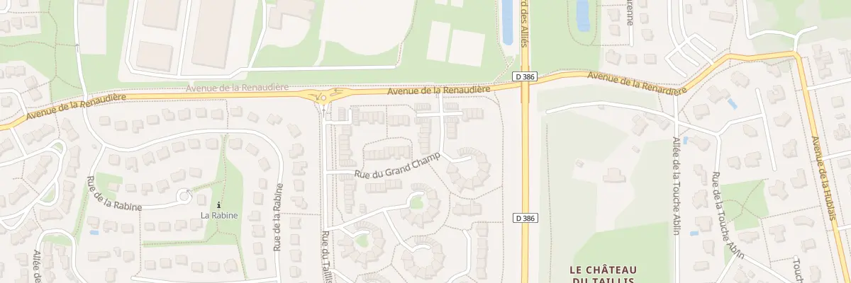 Plan du 23 Rue du Grand Champ à Cesson-Sévigné