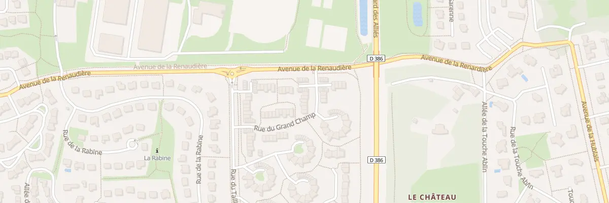Plan du 25 Rue du Grand Champ à Cesson-Sévigné
