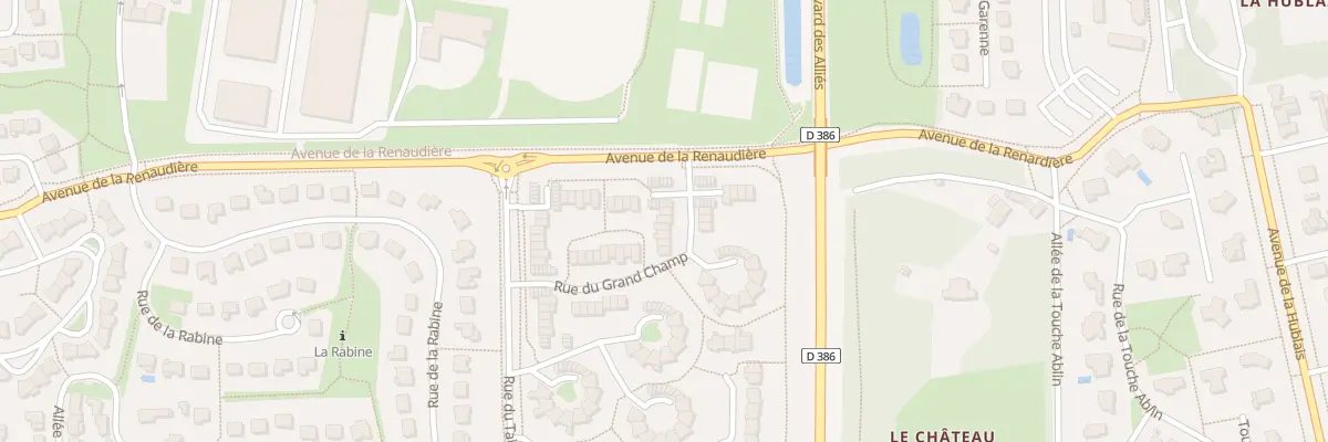 Plan du 27 Rue du Grand Champ à Cesson-Sévigné