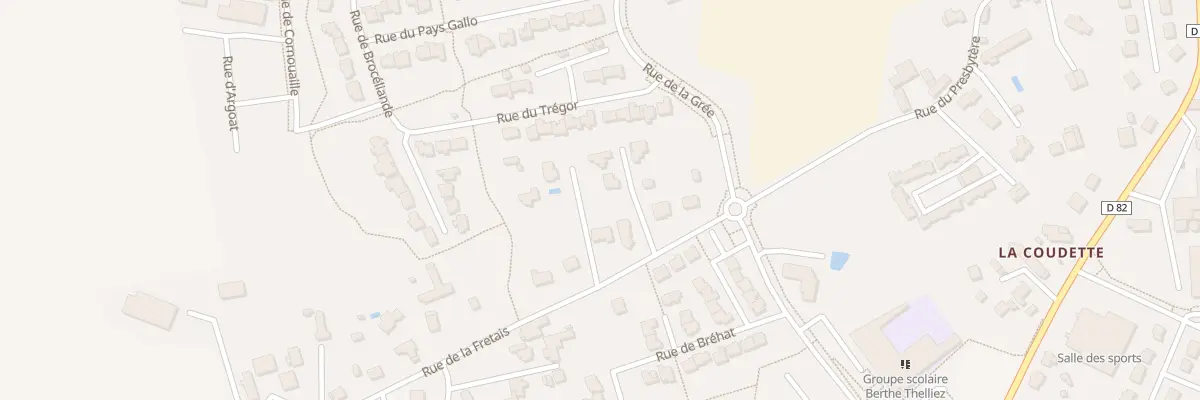 Plan du 6B Rue de la Fretais à Bourgbarré