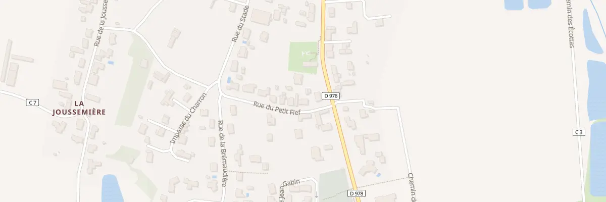 Plan du 2 Rue du petit fief à La Chapelle-Palluau