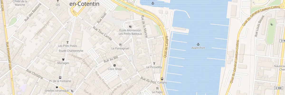 Plan du 20 Rue de la Marine - Cherbourg à Cherbourg-en-Cotentin