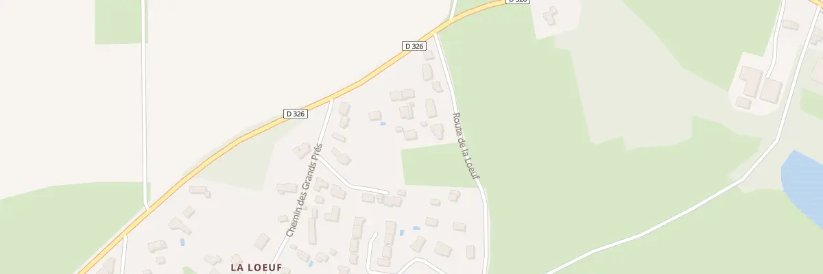Plan du 8B Rte de la Loeuf à Grandchamp-des-Fontaines