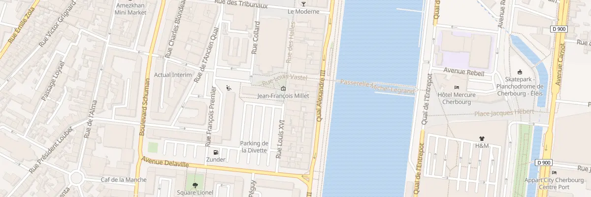 Plan du 5B Rue Louis 16 à Cherbourg-en-Cotentin