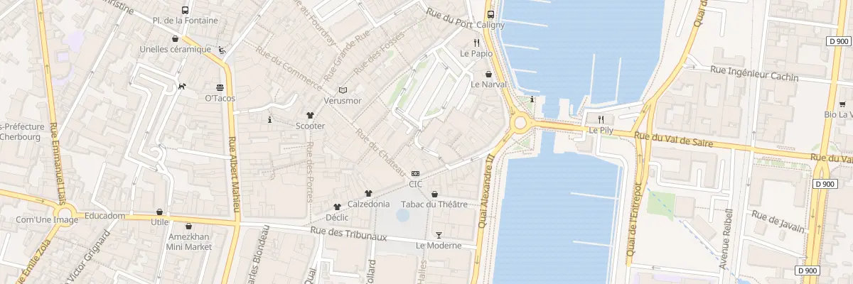 Plan du 41A Rue Marechal Foch à Cherbourg-en-Cotentin