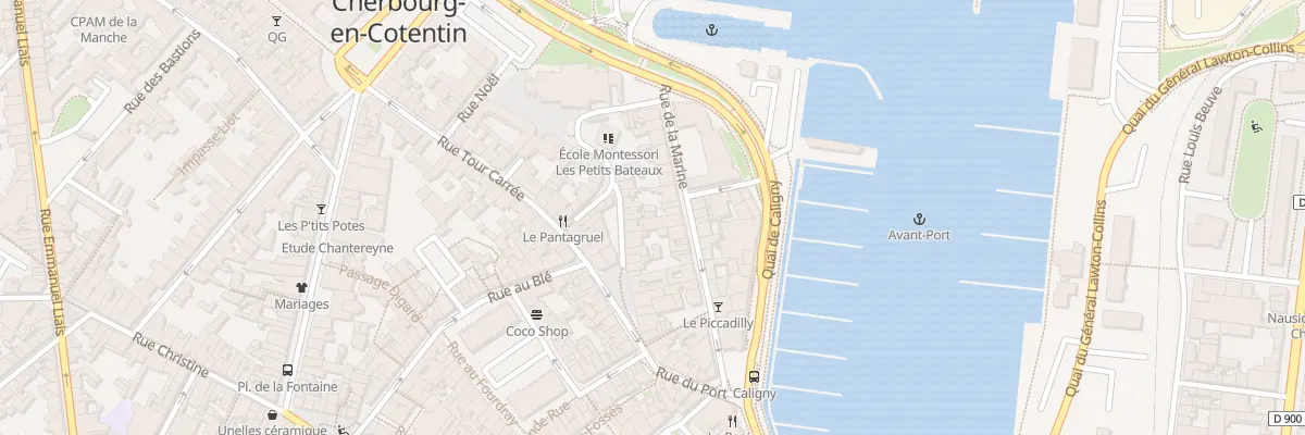 Plan du 16B Rue de la Marine - Cherbourg à Cherbourg-en-Cotentin