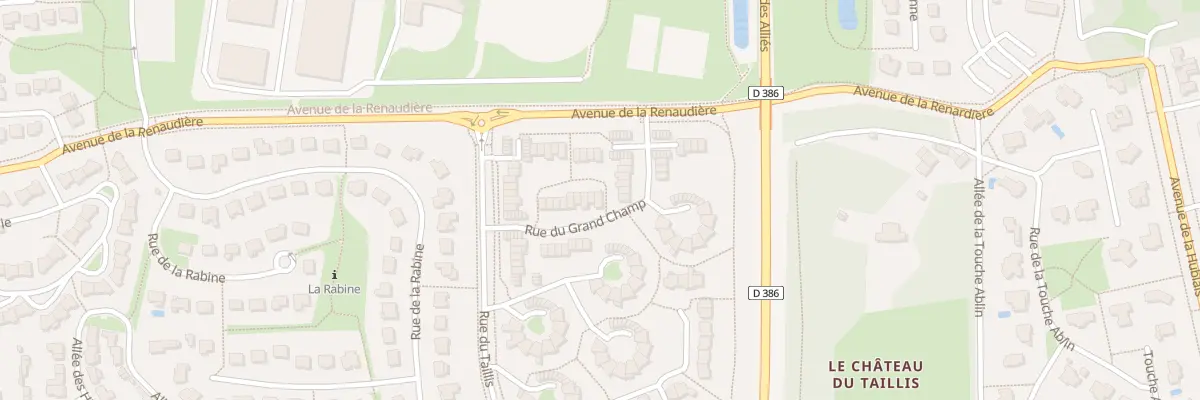 Plan du 17 Rue du Grand Champ à Cesson-Sévigné