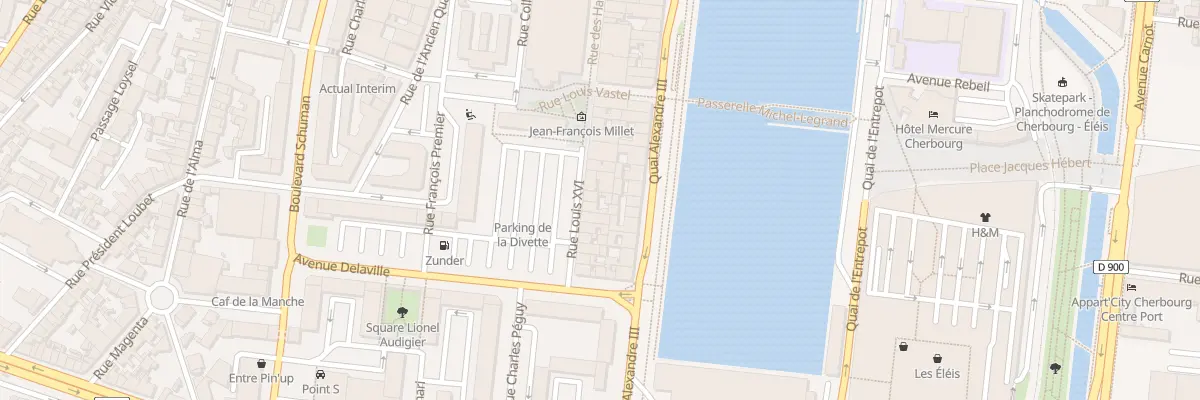 Plan du 15 Rue Louis 16 à Cherbourg-en-Cotentin