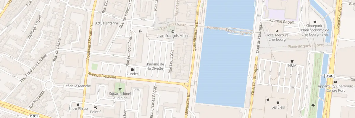 Plan du 17 Rue Louis 16 à Cherbourg-en-Cotentin