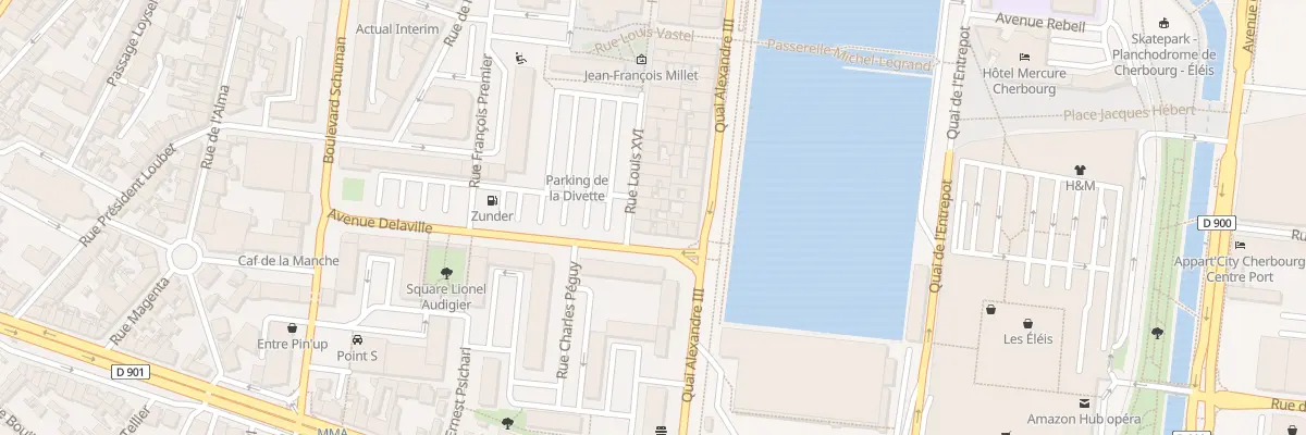 Plan du 27 Rue Louis 16 à Cherbourg-en-Cotentin