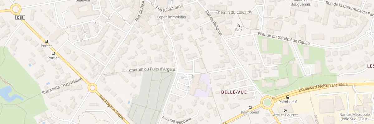 Plan du 9B Rue du Cimetière à Bouguenais