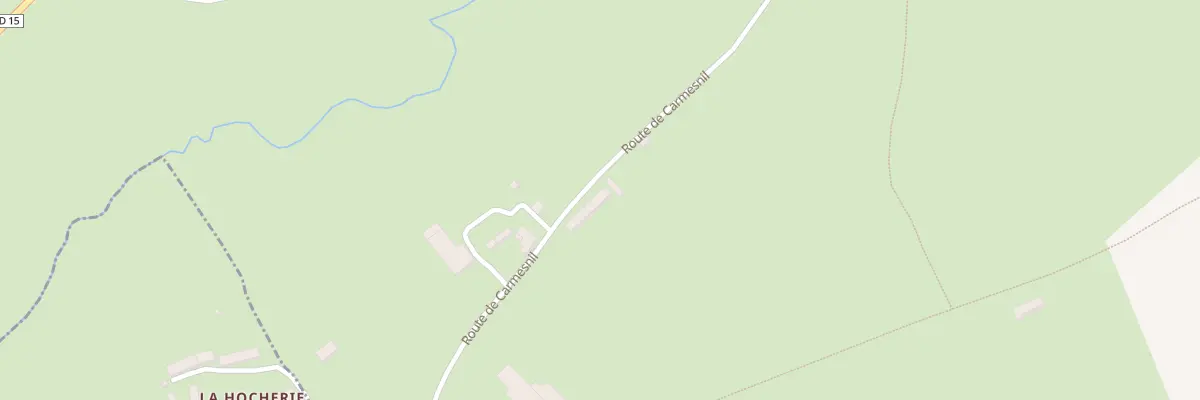 Plan du 17 Rte de Carmesnil à Besneville